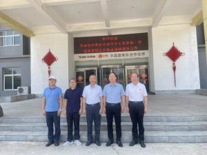 河南省肉類協(xié)會劉承信會長一行蒞臨洛陽正大調(diào)研指導工作！